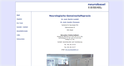 Desktop Screenshot of neurobasel.ch